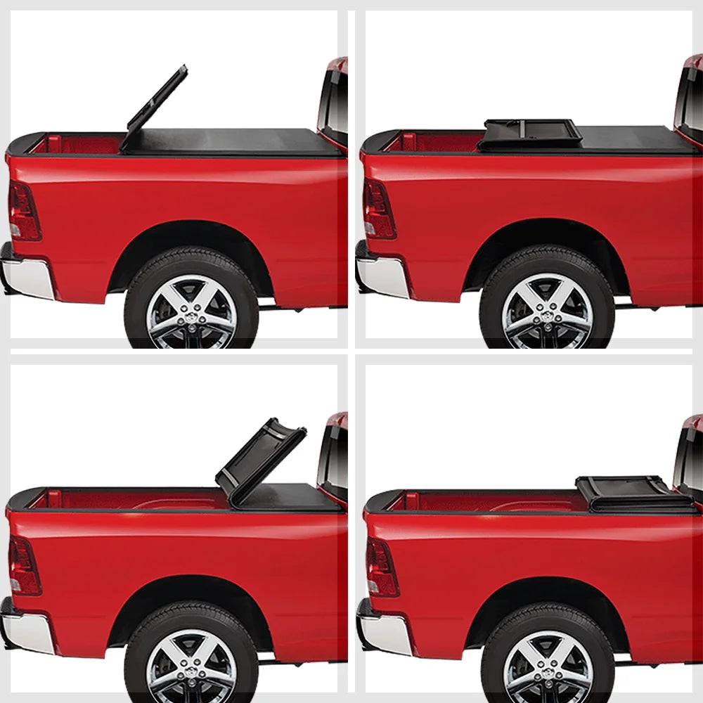Tri-Fold Soft Tonneau Cover for Toyota Tacoma I459