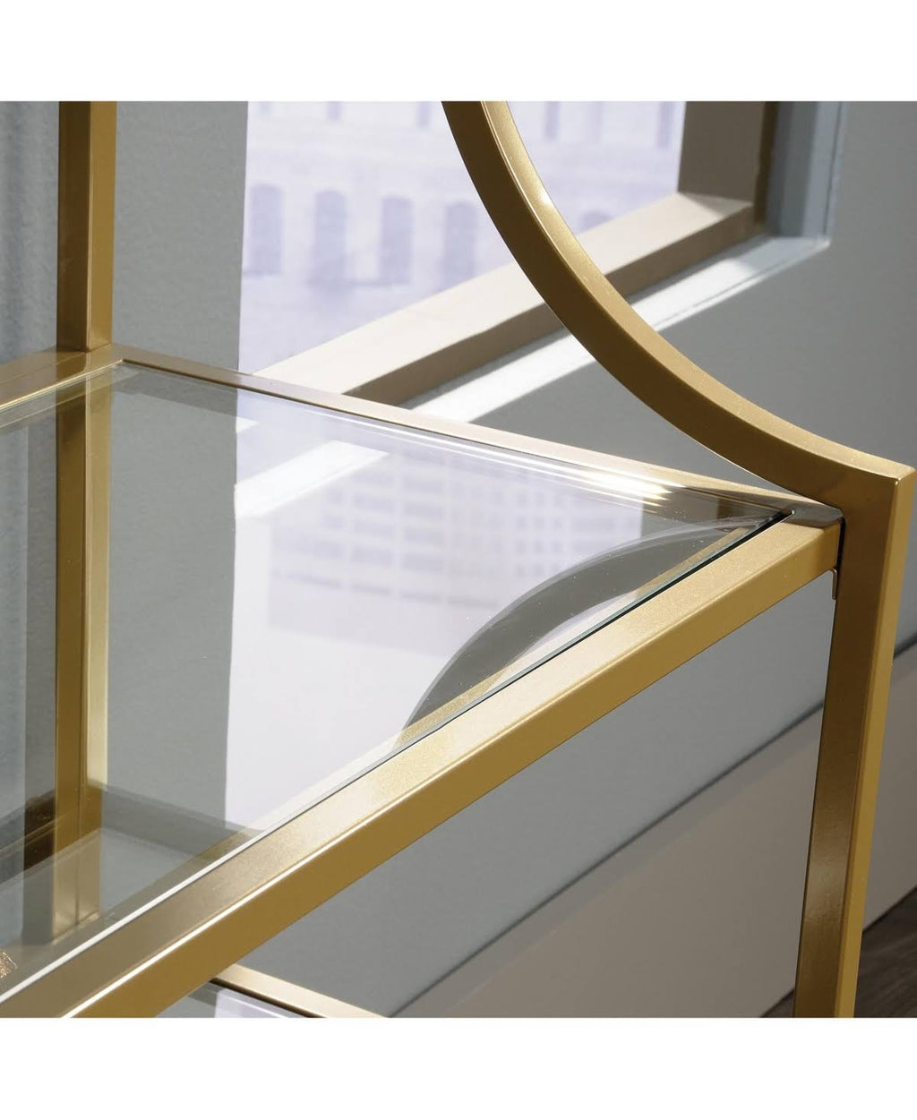 Glass Top Console Table U1268