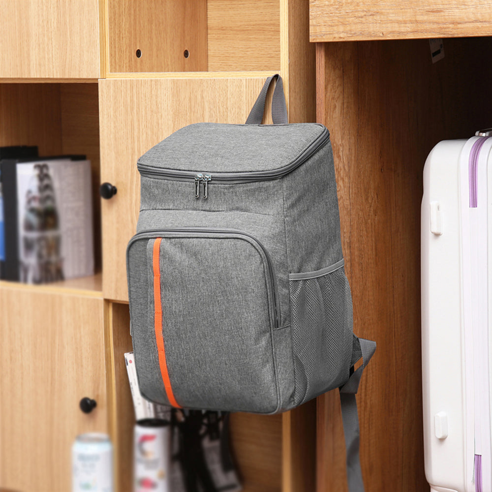 Insulated Cooler Backpack 18L Waterproof Thermal Lunch Bag V9139