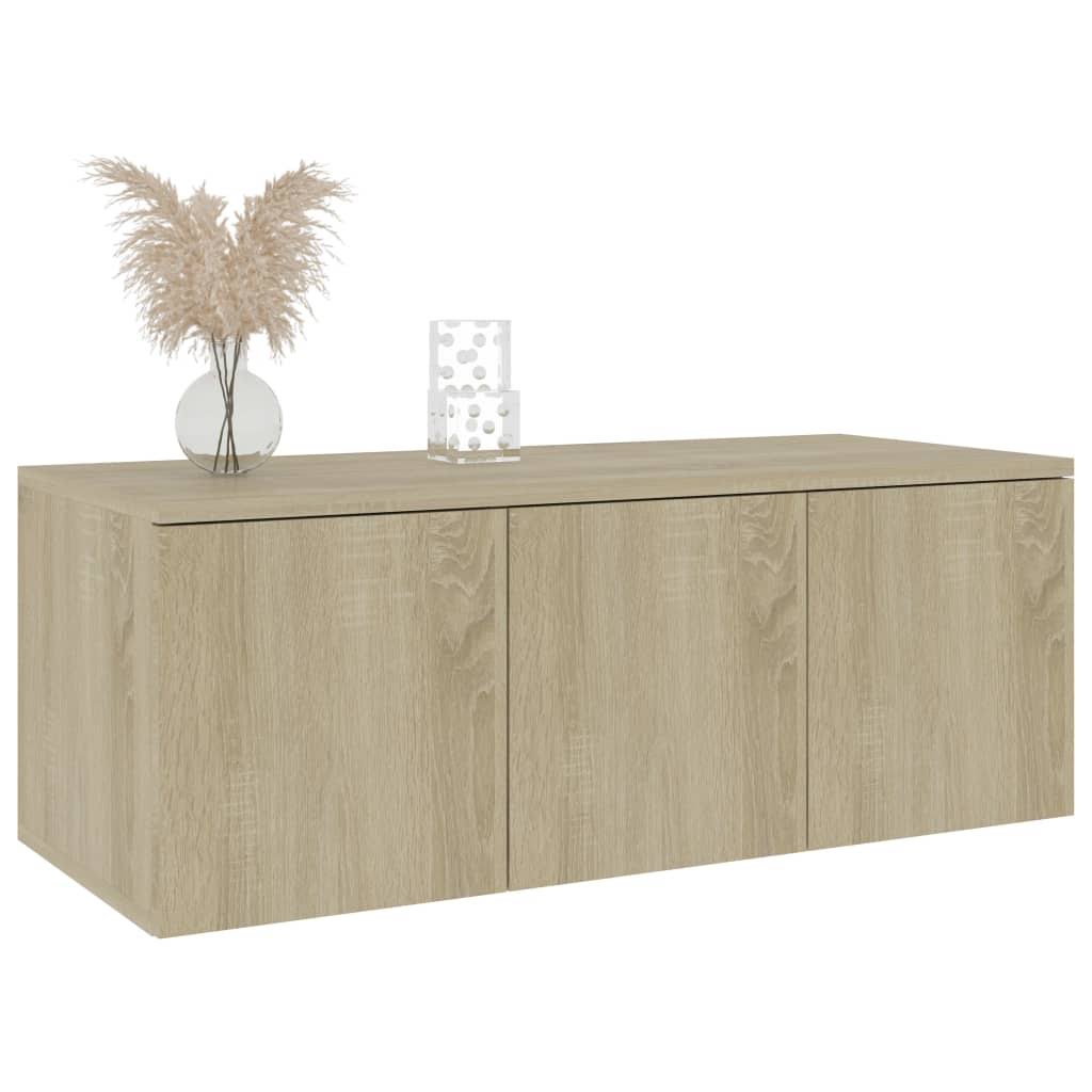 White Chipboard TV Cabinet D435350