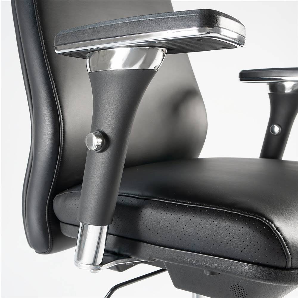 Black Leather Executive Office Chair K832