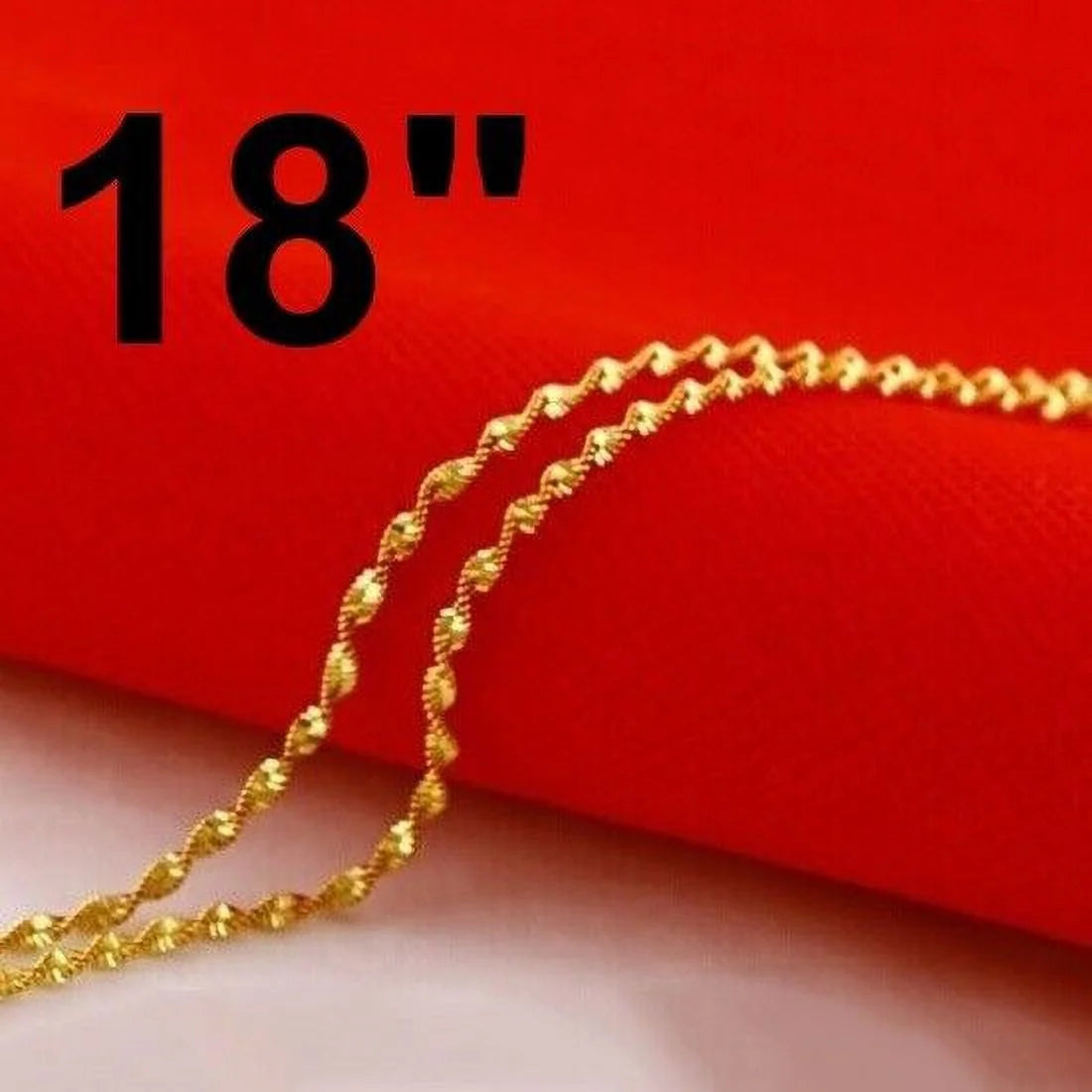 18K Gold Filled Over Silver Dragon Pendant Necklace L2221