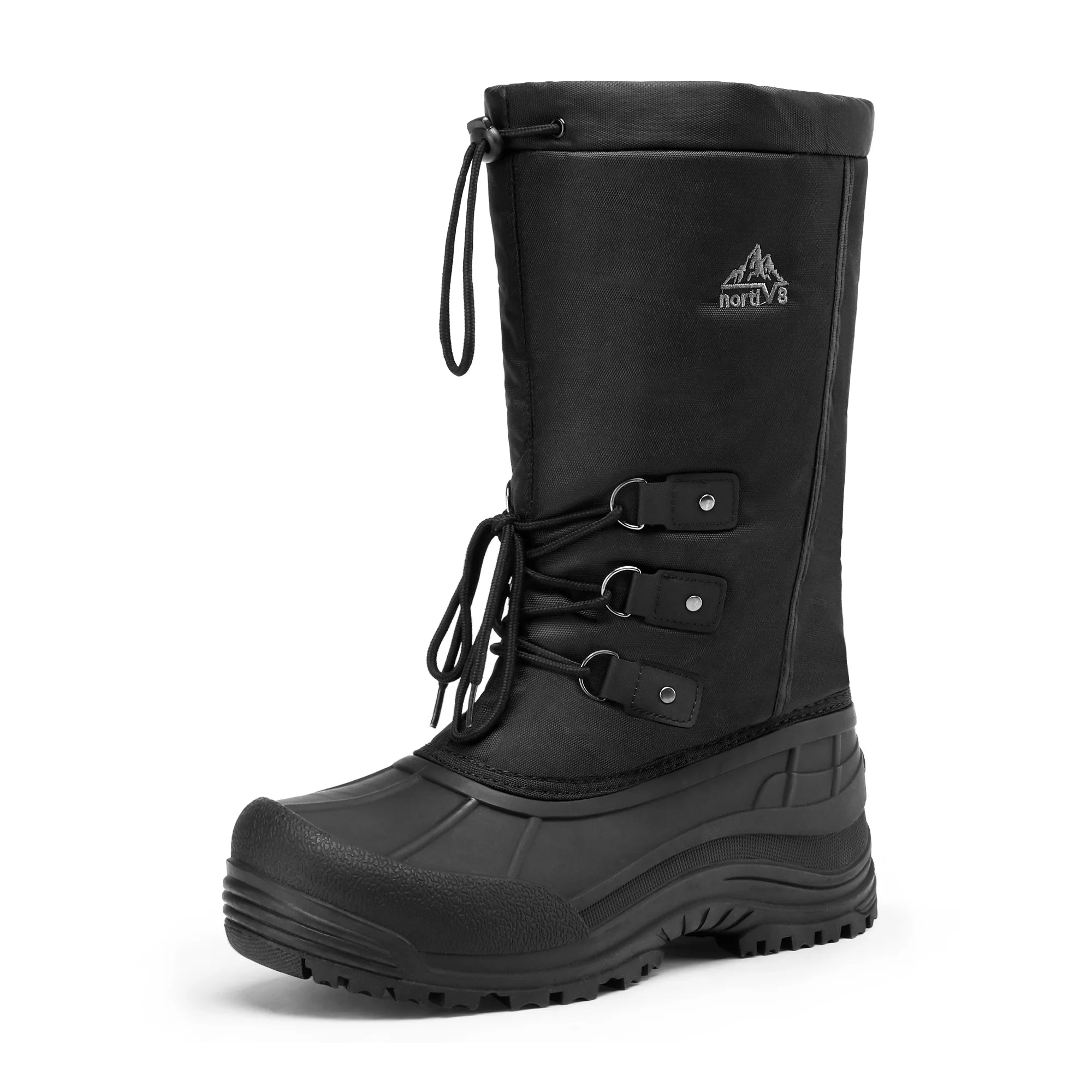 Black Waterproof Winter Snow Boots M56649
