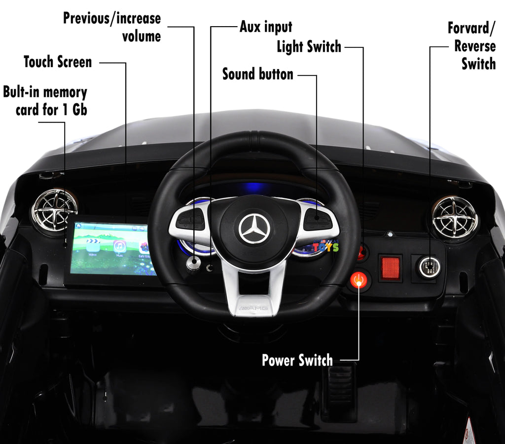 12V Powered Ride on Car with Remote Control V391
