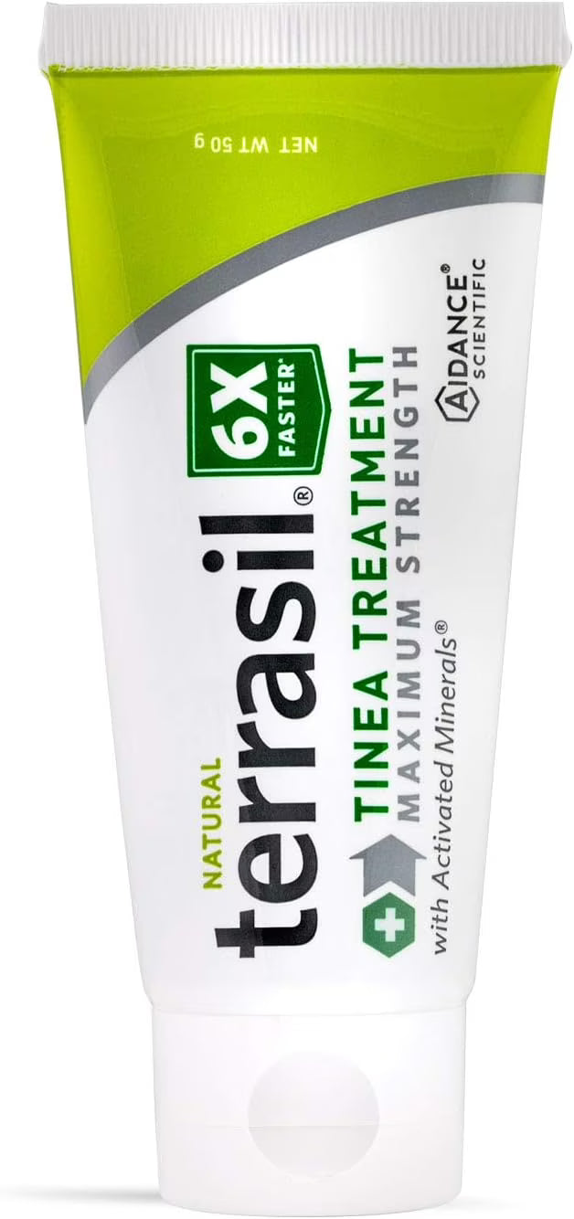 Tinea Treatment MAX Strength with All-Natural Activated Minerals, 50gm tube size B80905