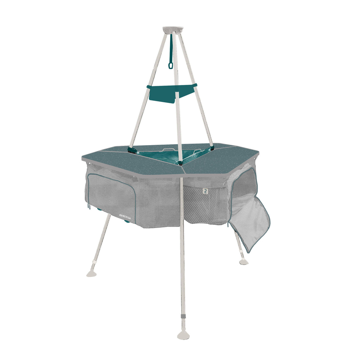 Camping Kitchen Unit in Green X88032