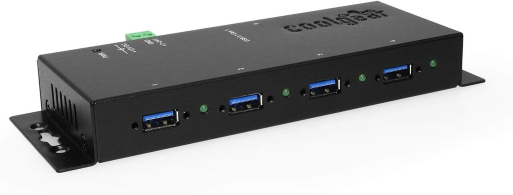 4-Port Industrial Hub Metal Case Pack of 2 G242
