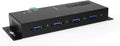 4-Port Industrial Hub Metal Case Pack of 2 G242