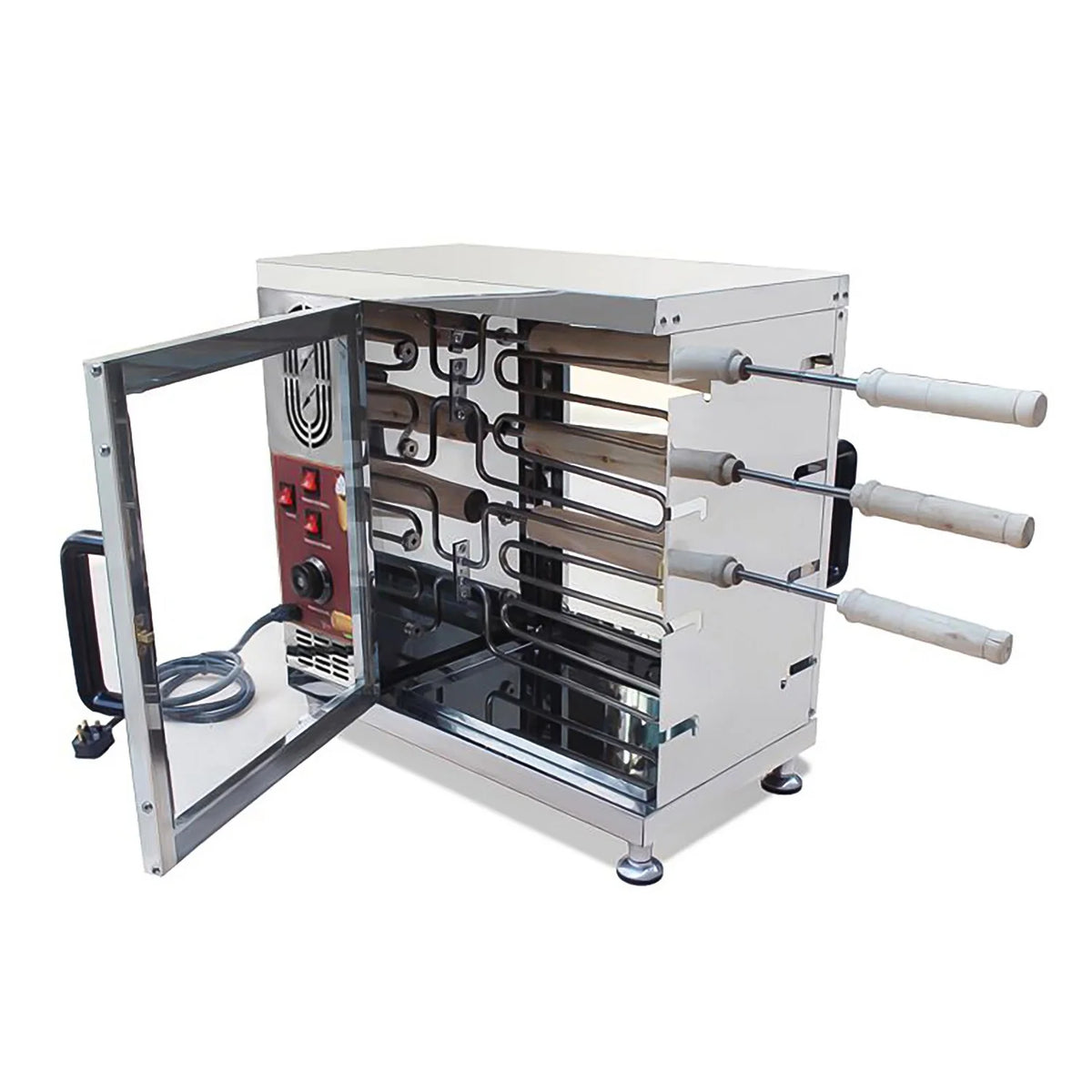 Chimney Cake Maker, 8 PCS, Stainless Steel, 110V T625537
