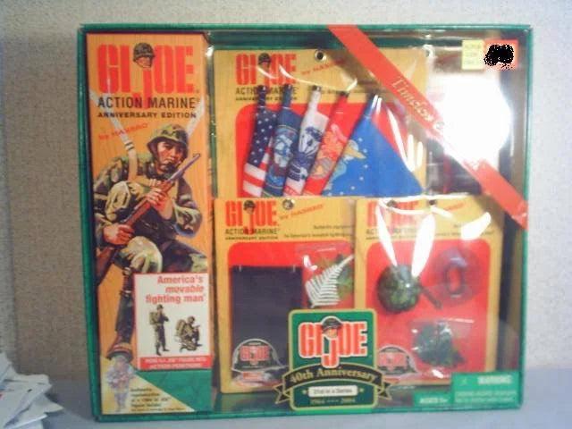 12 Gi Joe Action Marine and 4 Accessary Sets 40th Anniversary Figure G916750