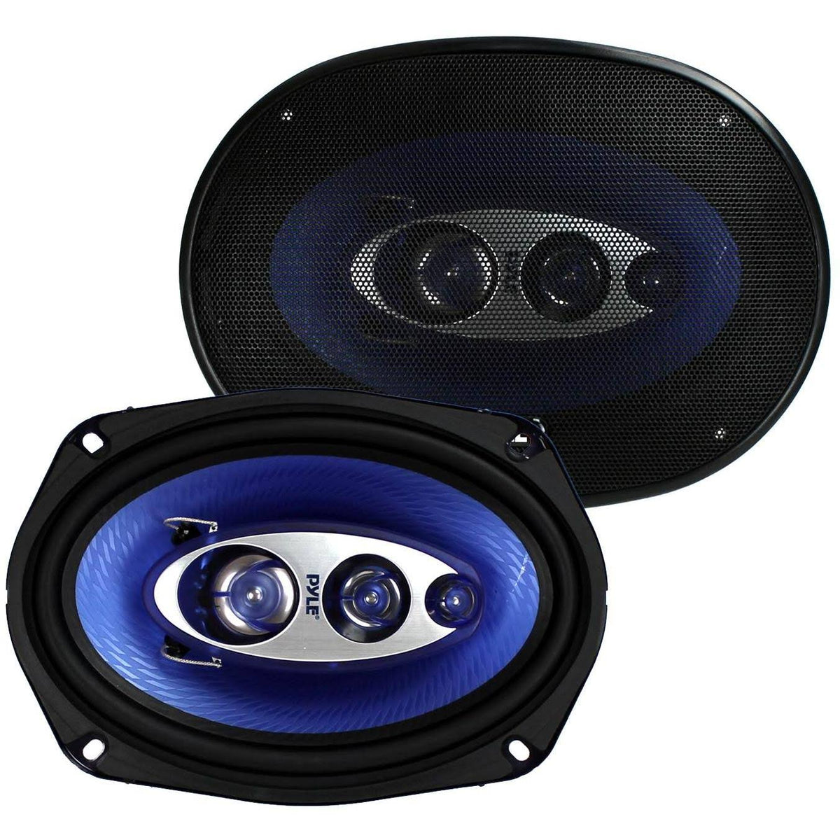 800 Watts 4-Way Car Coaxial Speakers Blue I125284