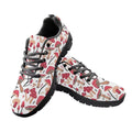 Red Little Mushrooms Non Slip Breathable Running Sneakers Size 8 Z595