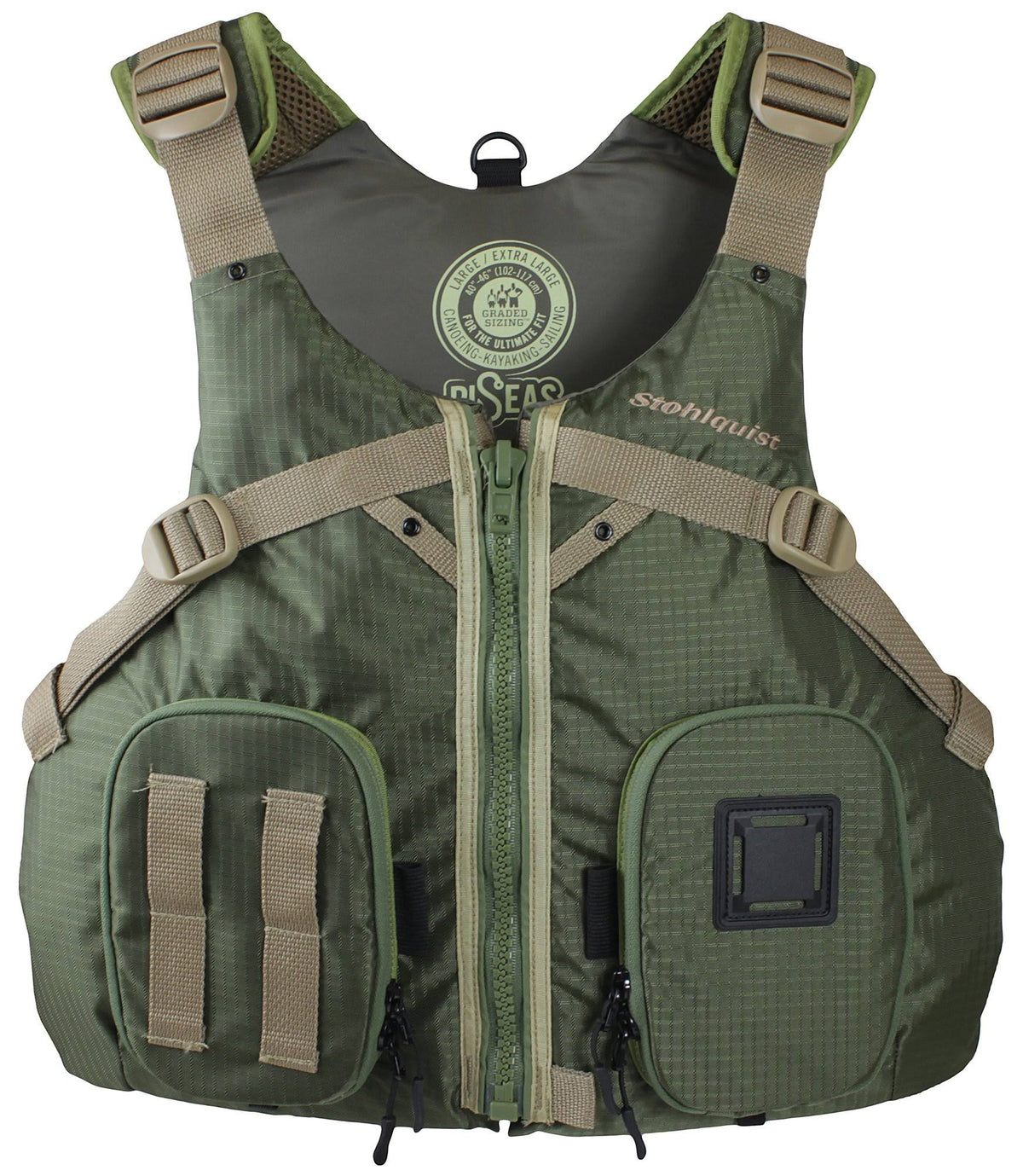 Green S/M Fishing PFD W243
