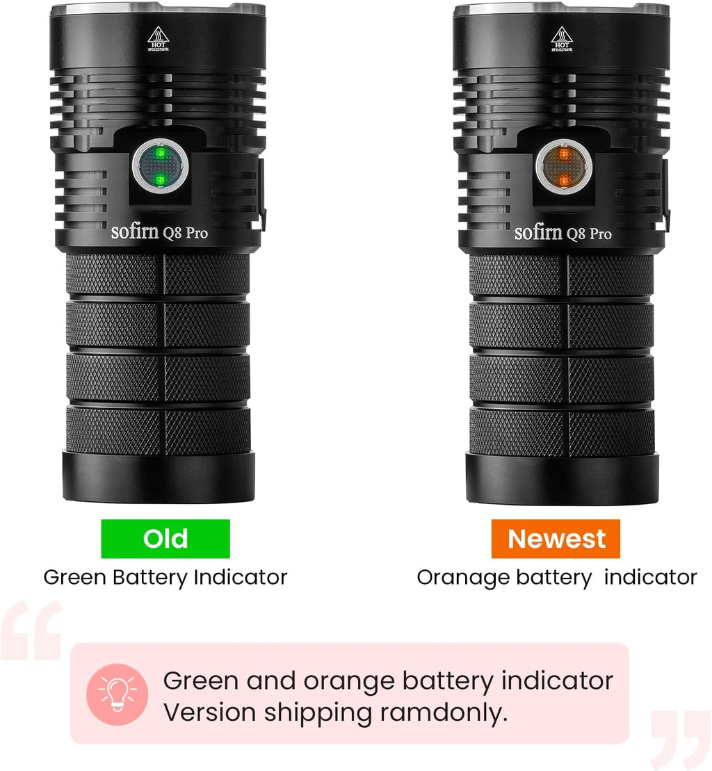 Rechargeable Flashlight 11000 Lumen with 4 x CREE XHP50.2 LEDs C140