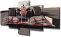 Racing Car Canvas Wall Art 60''Wx32''H Pack of 2 H252