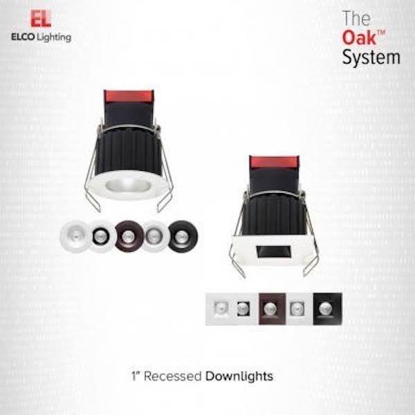 White LED Round Recessed Adjustable Gimbal 4000K U28302