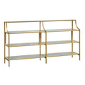 Glass Top Console Table U1268