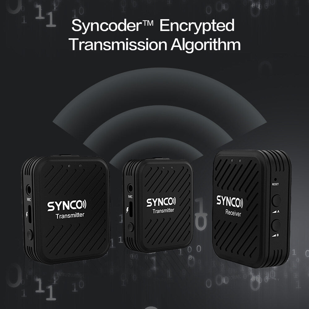 2.4G Wireless Microphone System with 2 Lavalier Microphones Q122507