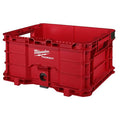 18.6 in. Tool Storage Crate Bin with Carrying Handles S647
