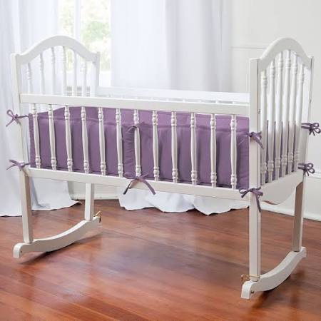 Solid Seafoam Aqua Crib Bumper Z282692