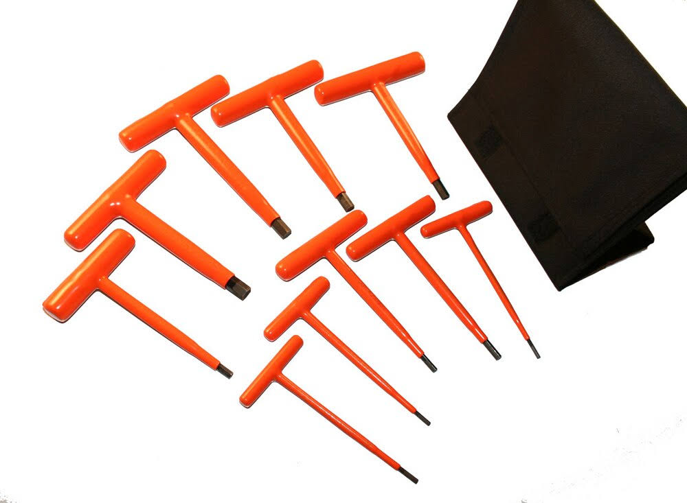 8-Piece T Handle Hex Wrench Set Z7043