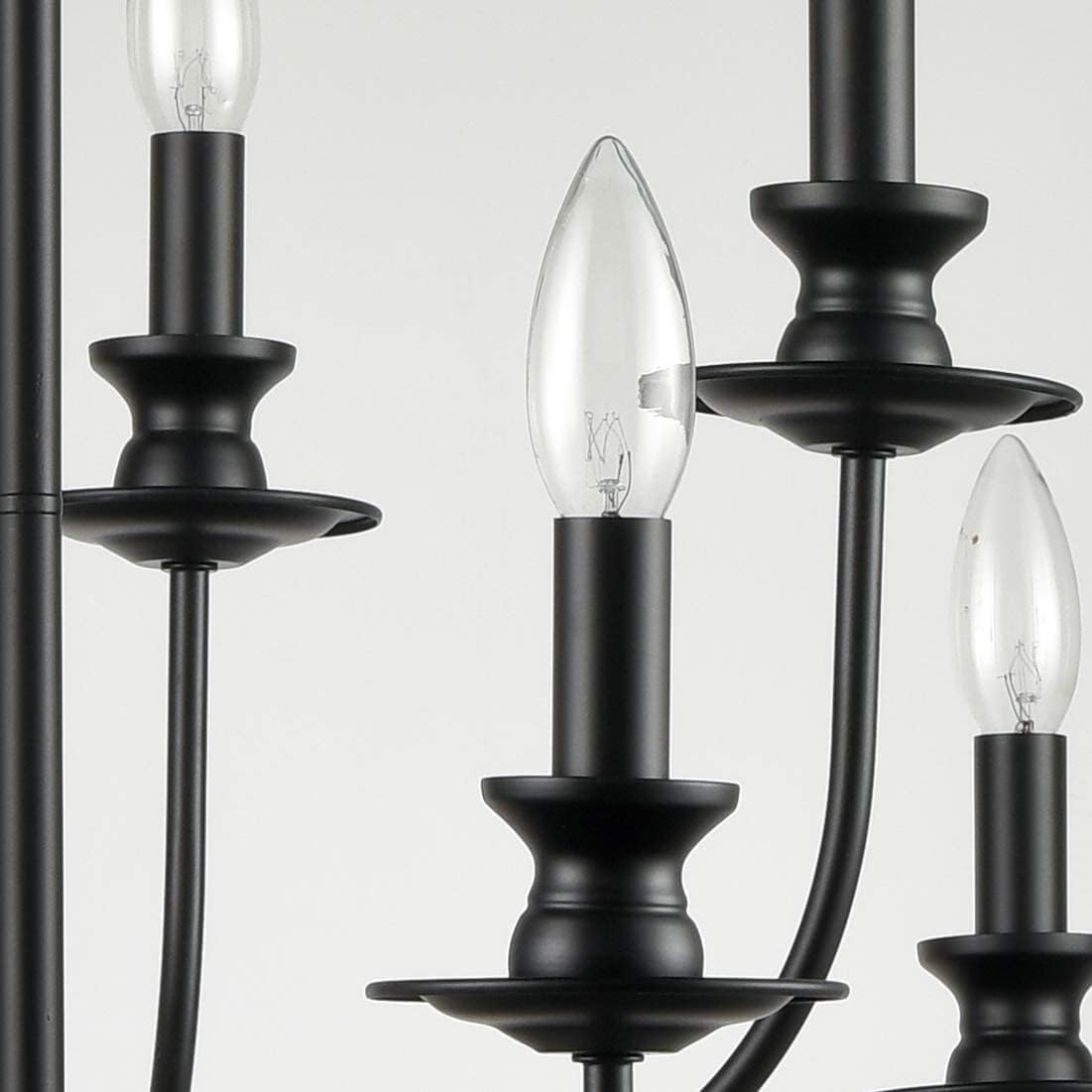Black Metal Chandelier L263272