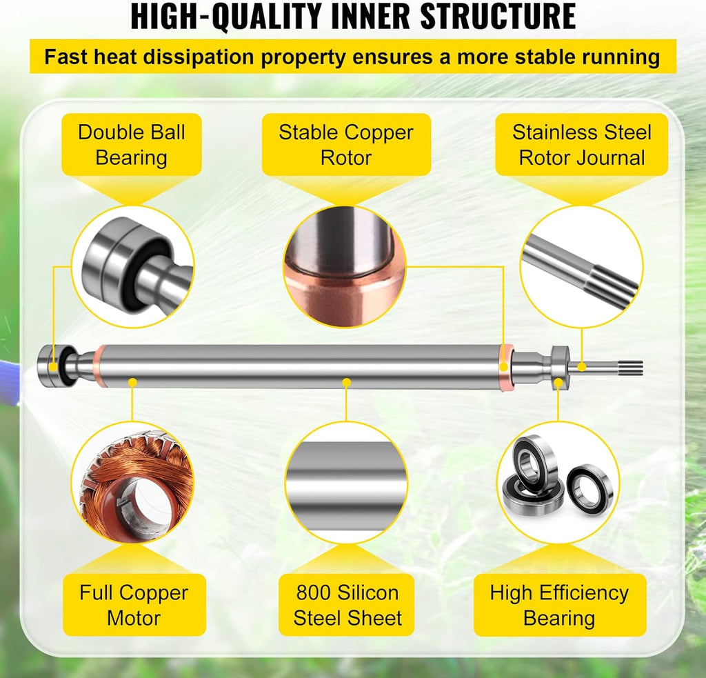 Stainless Steel Submersible Well Pump 3 HP 220V 42GPM H126632