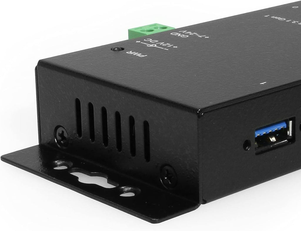 4-Port Industrial Hub Metal Case Pack of 2 G242
