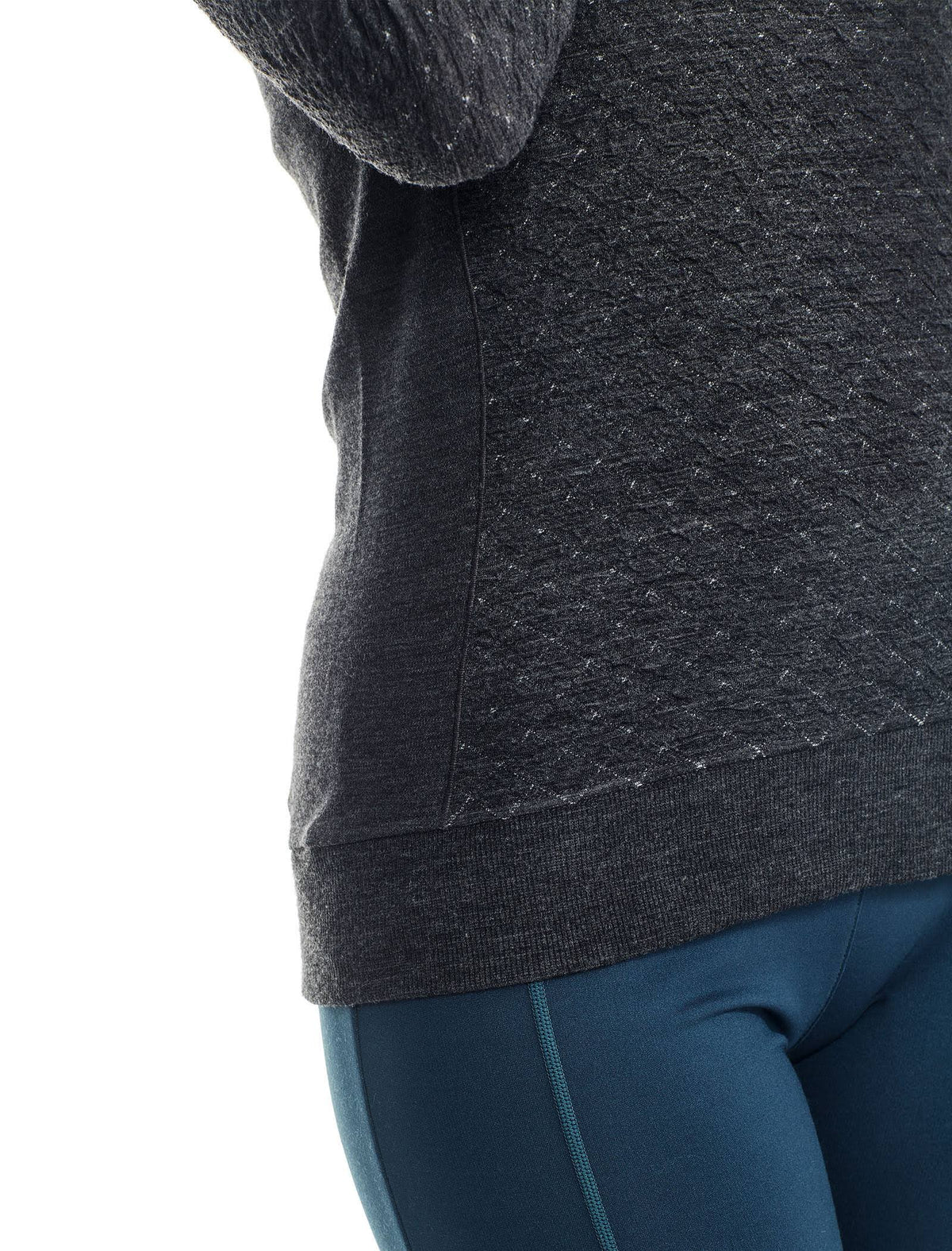 Jet Hthr Long Sleeve Top J7333