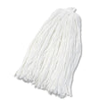 White Cut-End Wet Mop Head, Rayon, 12/Carton C837095