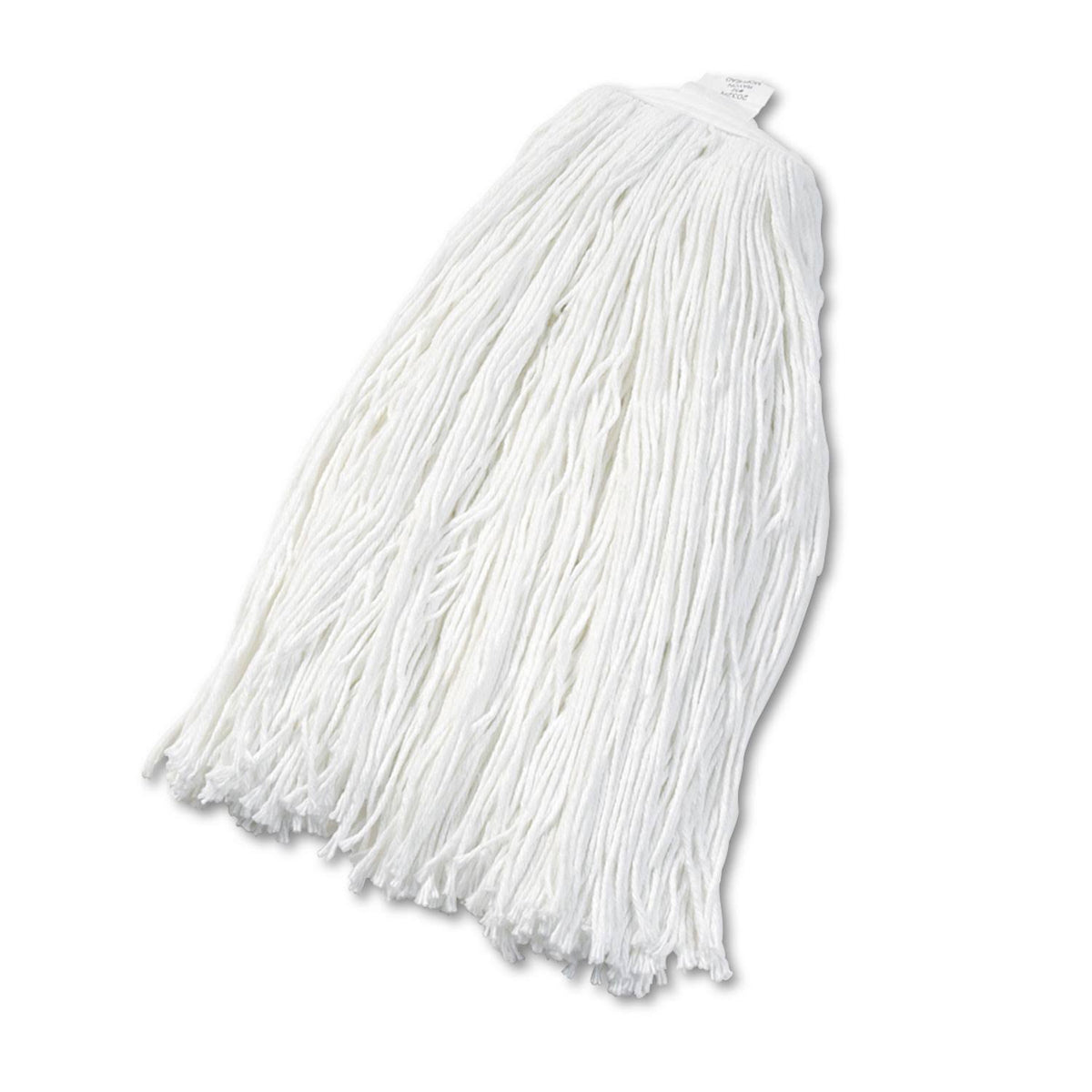 White Cut-End Wet Mop Head, Rayon, 12/Carton C837095