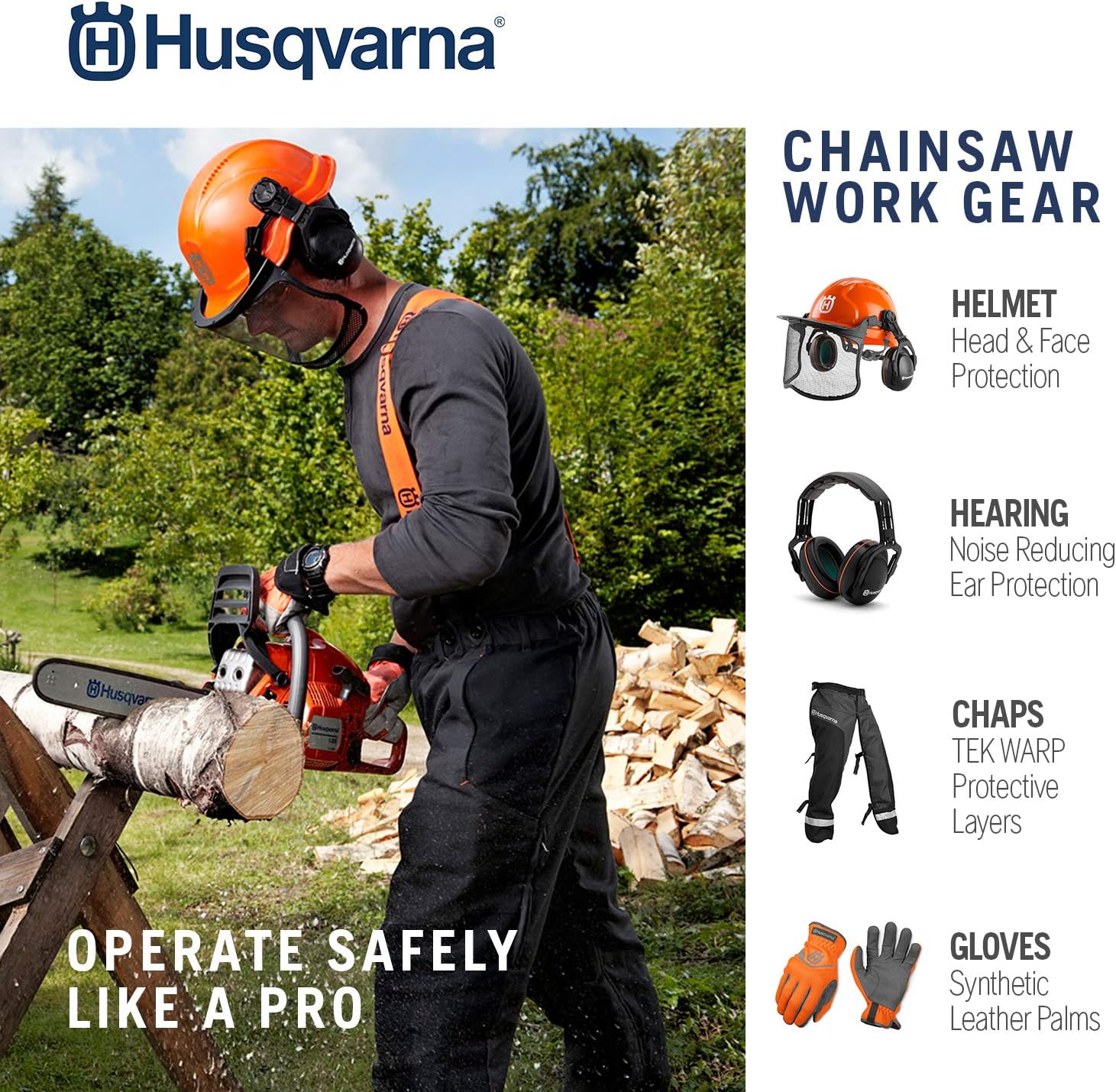 16 Inch 130 Gas Chainsaw D3494