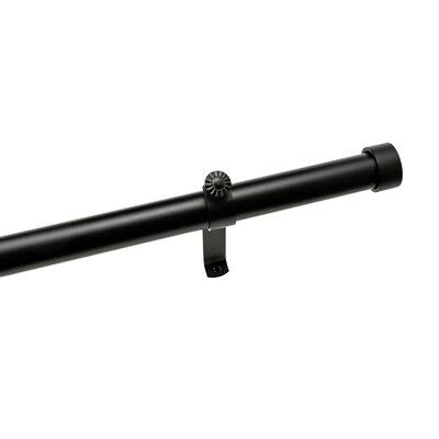 Metal Endcap Rod Set with Non-Telescopic Pole and Traditional Y Brackets D492