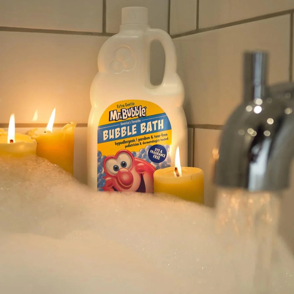 Extra Gentle Bubble Bath, Dye and Fragrance Free, 16 fl oz M5117