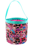 Collapsible Halloween Bucket Toy Storage Tote Bag L736