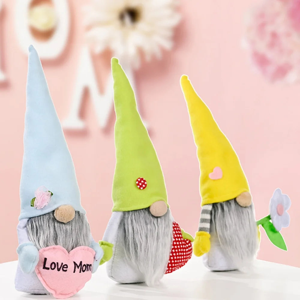3pcs Handmade Gnome Dolls Q584300