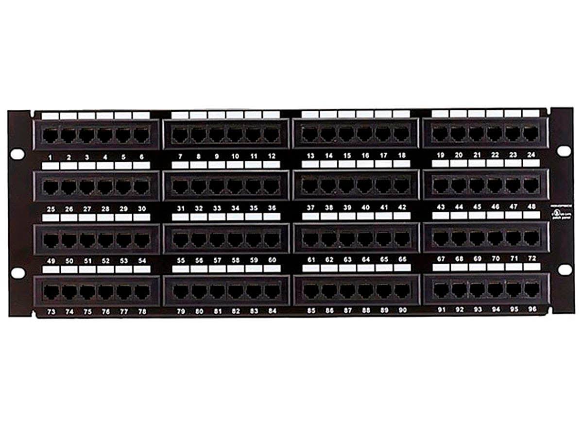 96-Port Cat6 Patch Panel Q6624