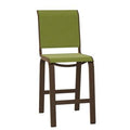 Textured Graphite/Lime Patio Bar Stool Q874
