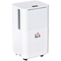 Portable Electric Dehumidifier with LED Display, 21pt/Day, White F14506