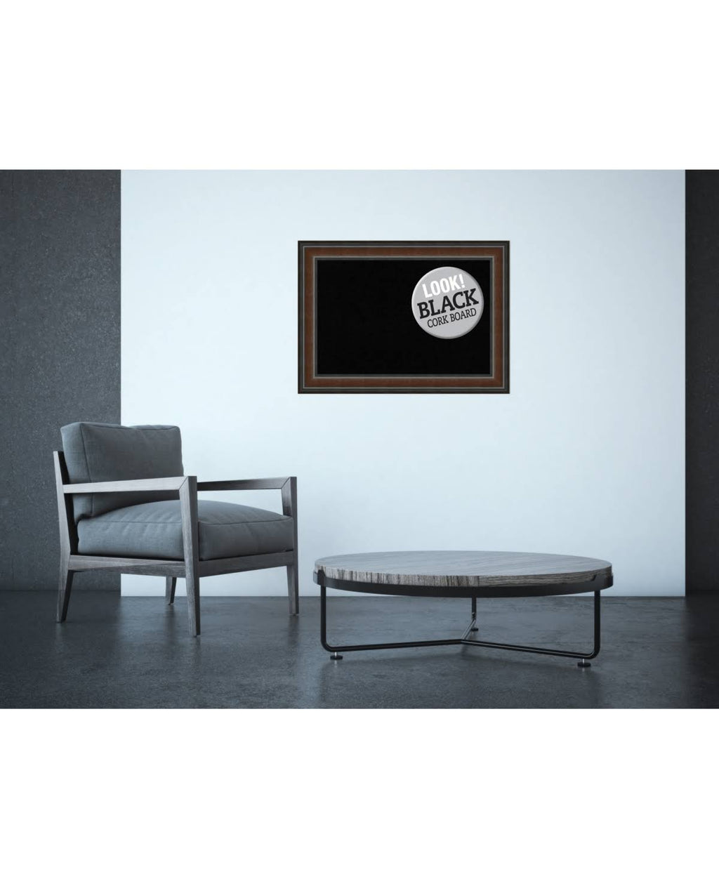 Cork Board Black, Medium F986342