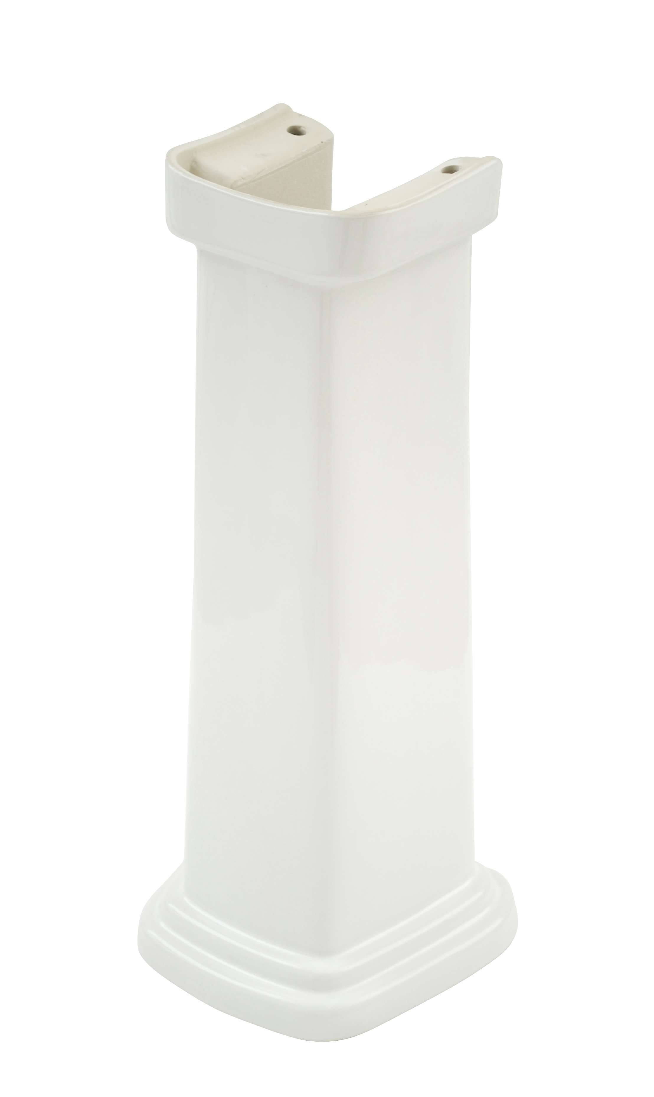 Colonial White Pedestal Foot P232