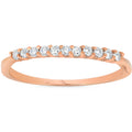 14K Rose Gold Diamond Ring O901