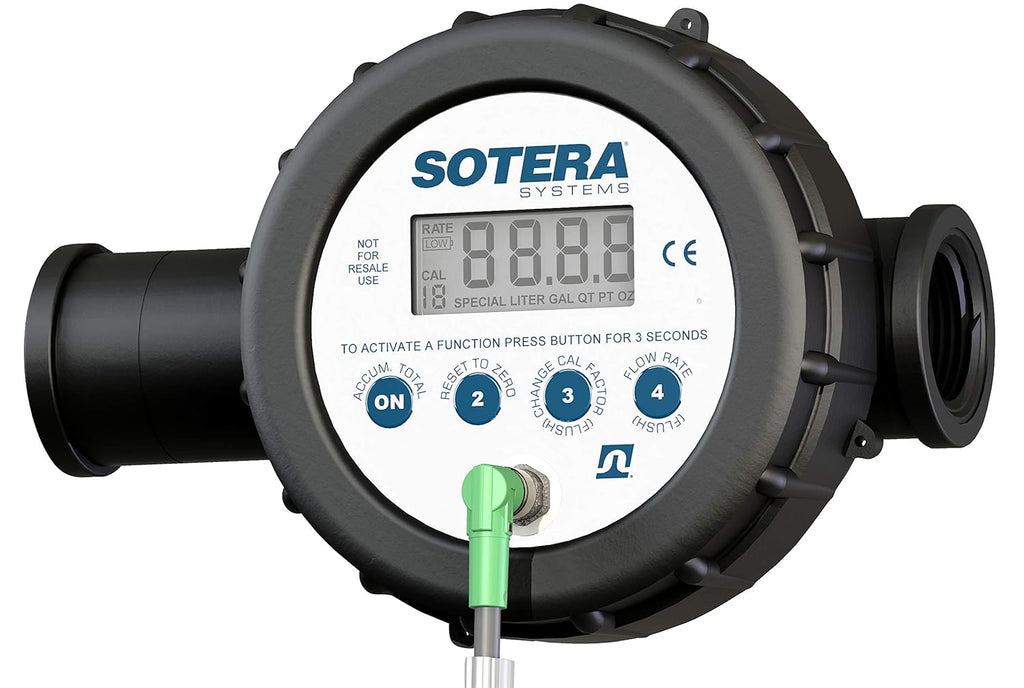 Digital Inline Nutating Disc Chemical Transfer Meter E1450