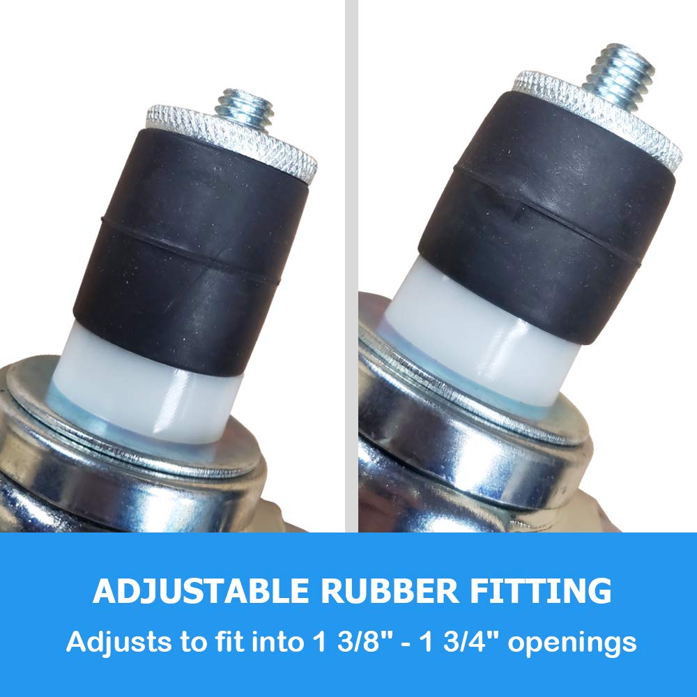 Set of 4 Expanding Stem Casters with and Without Brakes R97293