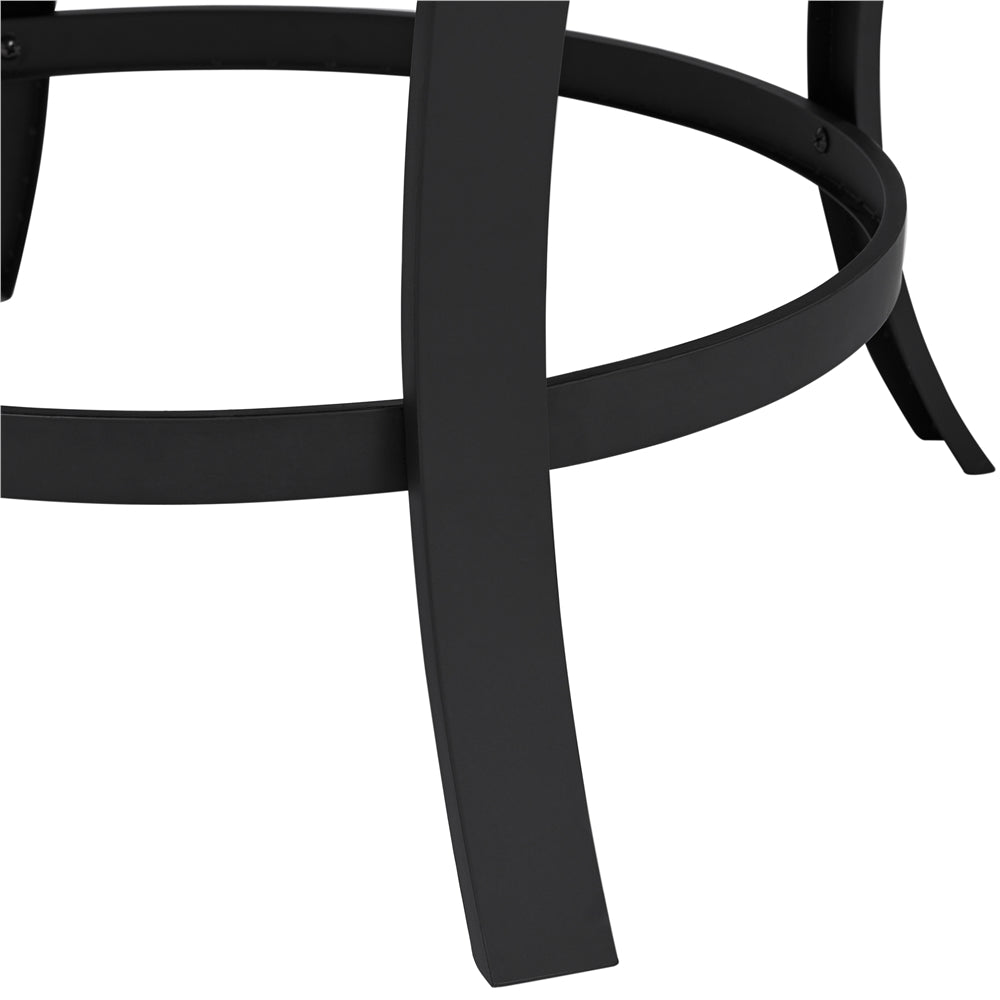 Black Iron Fire Pit with Spark Screen and Wood Grate R833