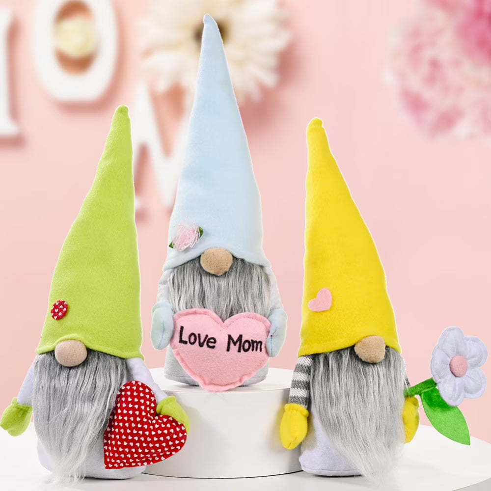 3pcs Handmade Gnome Dolls Q584300