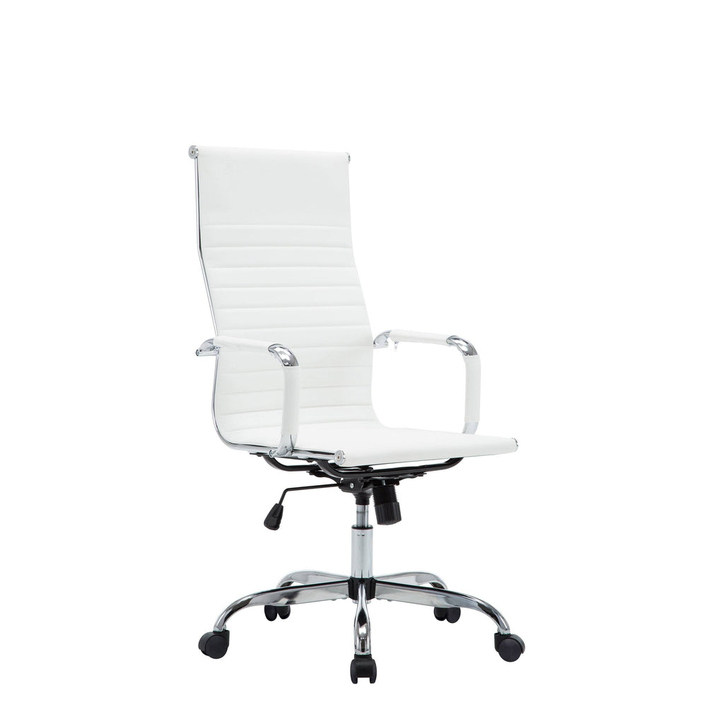 White Office Chair H7768