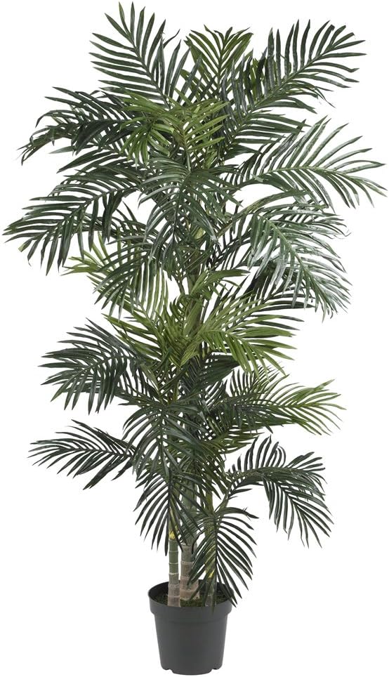 6.5ft Golden Cane Palm Silk Tree O952