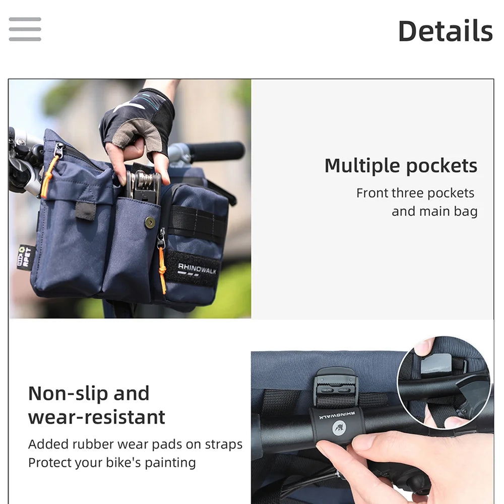 Bicycle Handlebar Bag 2L J2626