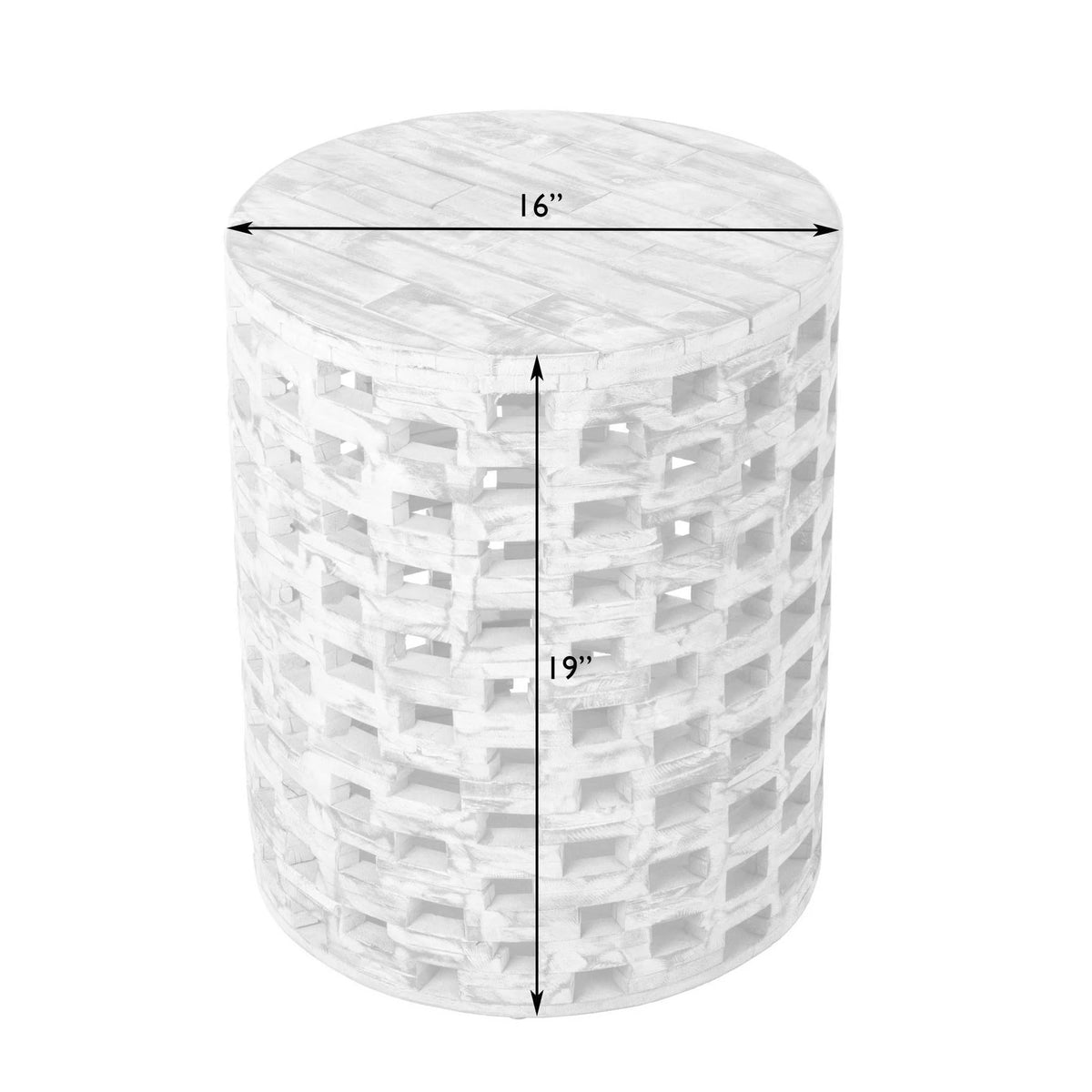 Round Garden Stool C3778